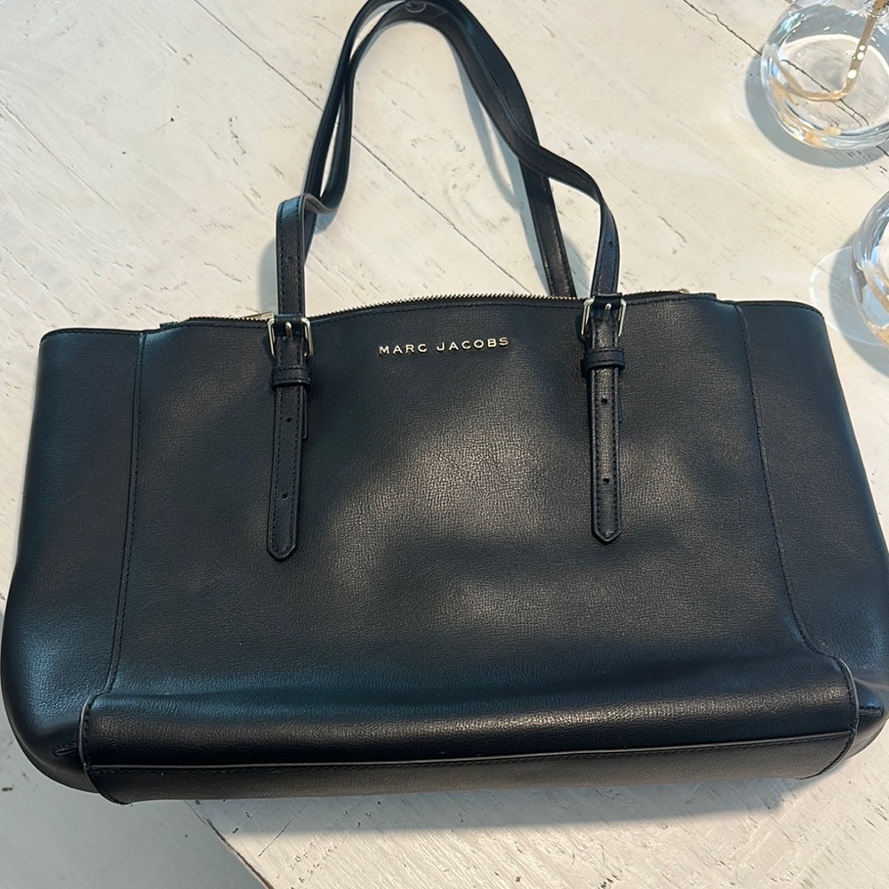 Marc Jacobs Black Leather Handbag